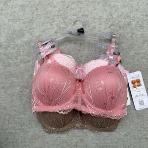 Renee Rofe Multi Way Convertible Floral Lace Push Up Bra Set of 3 Size 34B NWT